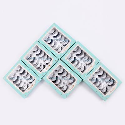 China Korea Premium 3d Strip False Mink Natural Clear Strip Hair False Eyelashes for sale