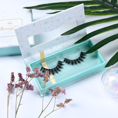 China Best Price Natural Clean Fake Logo Korea Material Double Layered Band Eye Synthetic Lashes for sale