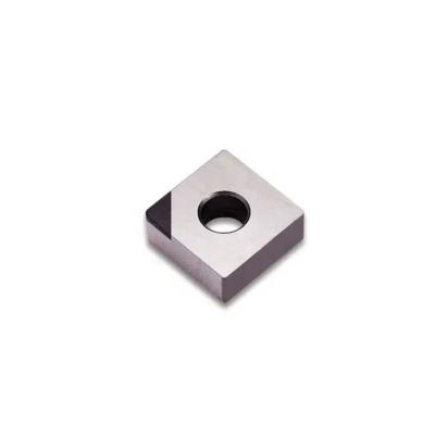 China Polykristallines Diamond Square Tungsten Carbide-Substrat löscht PCD-Steinschneider-Einsatz für Schnitt Steinblatt/Pcd Dcgt zu verkaufen