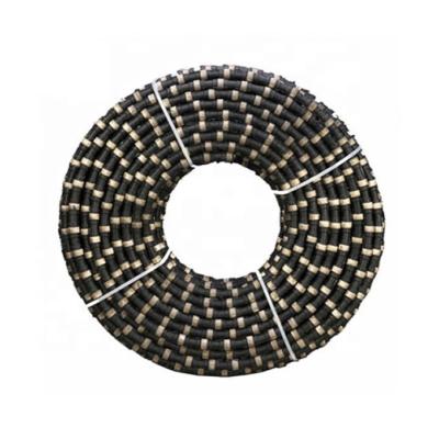 China marble granite stone cutting diamond wire saw rope, diamond multi wire saw for cutting marble granite stone 4.5/4.8/5.0/5.3mm for sale