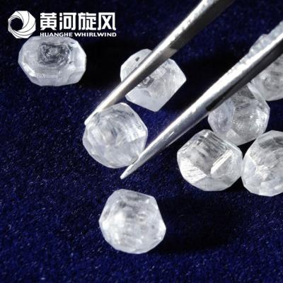 China White HPHT lab grwon Diamonds Low Price Loose Rough HPHT Diamonds ROUGH STONE/ Uncut for sale