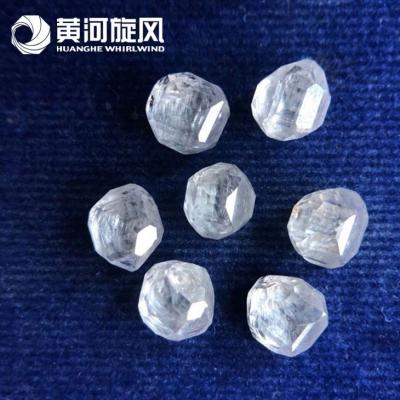 China Polished Lab Cultured Diamonds Cultivated Hpht Synthetic Diamond for sale