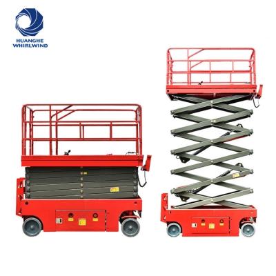 China 6-18 mobile elektrische hydraulische Scherenhebebühne M Construction Scissor Lift zu verkaufen