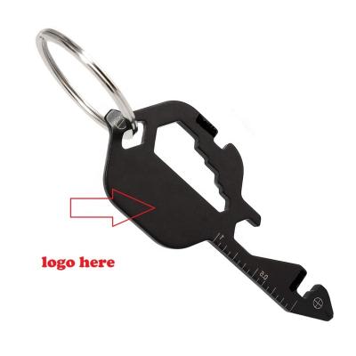 China Stainless Steel DGTF--KPT 650077 24 in 1 Universal Multifunction Screwdrivers Stainless Steel Key Chain Opener Pocket Repair Key Chain Tool for sale