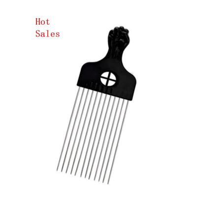 China Salon TF--Extra Wide Large Steel Mens APC 750015 Needle Style Back Hair Comb for sale