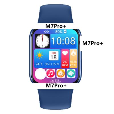 China MP3 Playback M7Pro+ waterproof ip68 sports smartwatch series 7 smart watches M7 pro PLUS Reloj watch 7 for sale