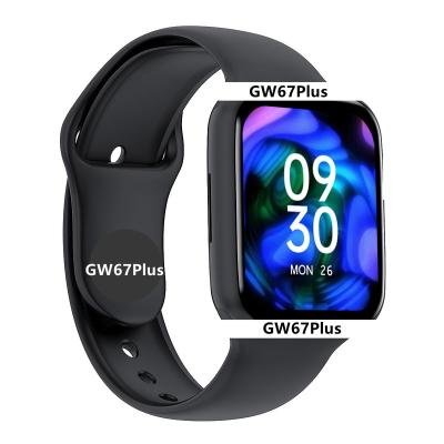 China 2022 New Arrivals GW67plus IWO 7 Smart Watch Blood Pressure Fitness Tracker Wristband MP3 Smartwatch GW67 Plus Watch 7 for sale