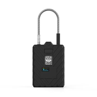 China OEM ODM Cable Smart E Lock Large Battery Legistic Wire Remote Control Padlock G-508N for sale