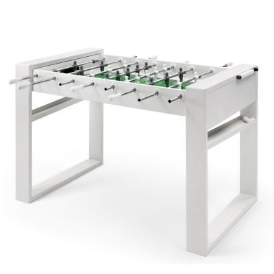 China Iron System Roberto New Pure White Customizable Home Fitness Foosball Table PWFS8010 for sale