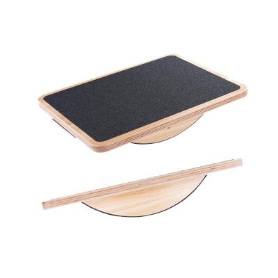 China Wooden Balance Board Wholesale pricewobble Stability Forming Wooden Balance Board for sale