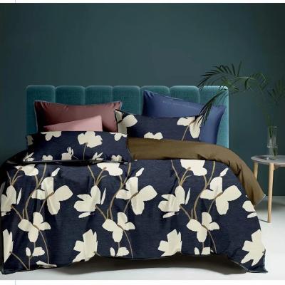 China 4 Piece Good Quality Printing Evening Pattern Bedding Set for sale