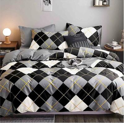 China Good quality printing four fashion simple European pattern bedding sets for sale