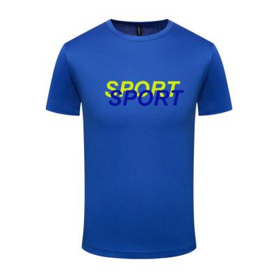 Chine Custom le dernier nouveau design actif de haute qualité Imprimé fitness 100% polyester 150 grammes T-shirts de sport pour la course à vendre