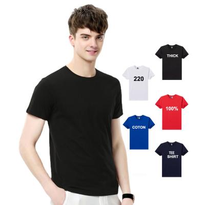 China Men best quality tshirt fashion 3D puff custom t shirt printing 100% cotton black heavy Tee shirt manufacturers for sale