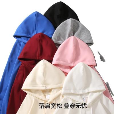 China High Quality Blank Mens Hoodie Custom Logo Drop Shoulder Winter Fall Pullover Hooded Sweater For Unisex for sale