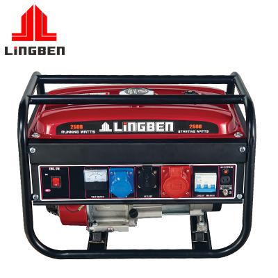 China PROFESSIONAL 6.5HP GASOLINE GENERATOR HOME GASOLINE ENGINE GENERATOR for sale