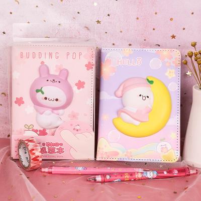 China Decompression Handbook Notebook Cartoon Decompression Handbook Color Page Bound New Notebook Creative Student Hardcover Book Lovely for sale