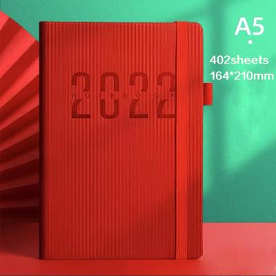 China Easy Enrolling 2022 Schedule This 365 Day Calendar This Daily Plan This Efficiency Work Desk Manual Notebook With Scale Index Wholesale for sale