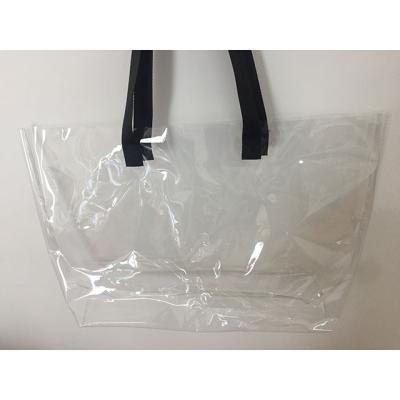 China 2020 Custom PVC Logo PVC Tote Bag for sale