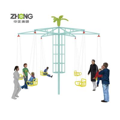 China For 2023 Outdoor Children's Amusement Western European Most Popular Swing Sets For Outdoor Backyard Kids Playground Equipment Amusement Park Rides for sale