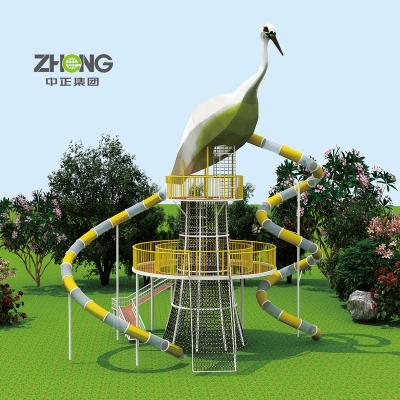 China Best Wooden Indian Sold New Design Outdoor Kids Bubble Slides Playground Equipment Kids Slide for sale