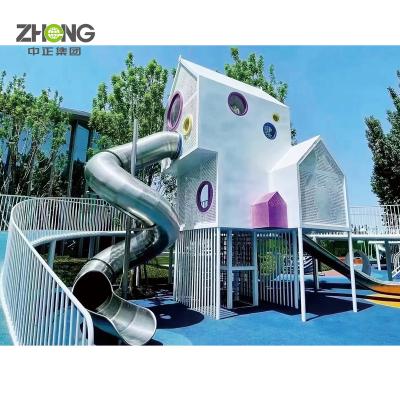 China For Kids Fun Middle East Kids Plastic Slide Good Quality Best Sold Outdoor Playground Equipment In Turkey Slide For Kids for sale