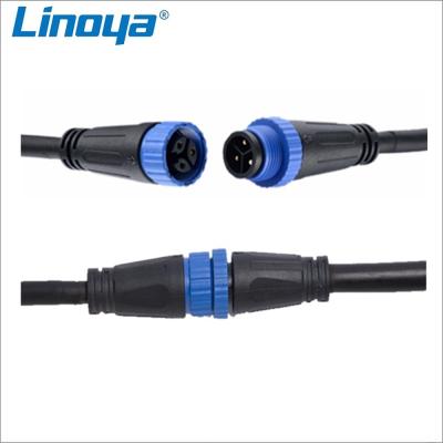 China Output LED Gate Lighting M15 Series Wire IP68 Underwater Waterproof Electronic Connector Industrial Plug Socket for sale