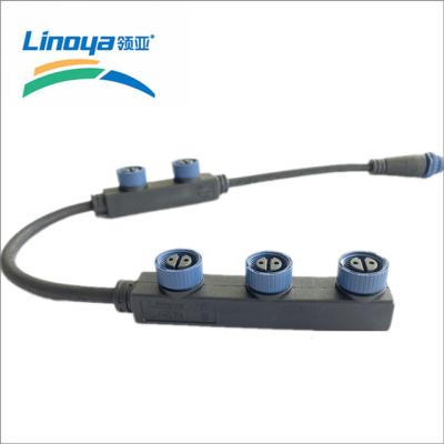 China LED Waterproof M15 Type Splitter Wire Connector LED F Series Outdoor Lighting for sale