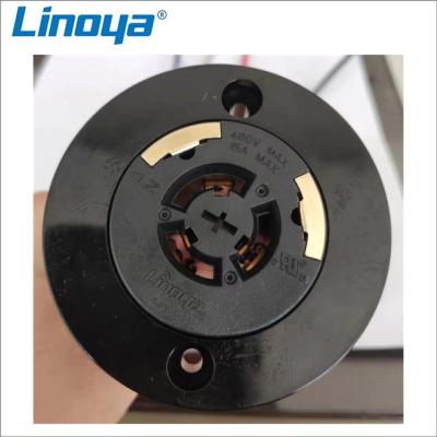 China Linoya 5pin Residential/General Purpose NEMA Rotary Receptacle for sale