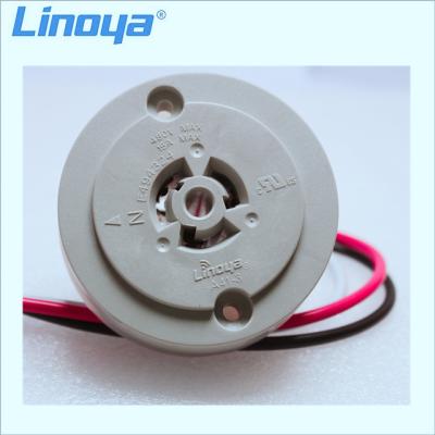 China Residential / Multipurpose Outdoor Linoya ANSI C136.41 3 Pin Street Light Photocell Receptacle for sale