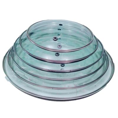 China Sustainable 16-44Cm Full Range Of Styles Customizable Tempered Jar Glass Jar Cooking Lid for sale