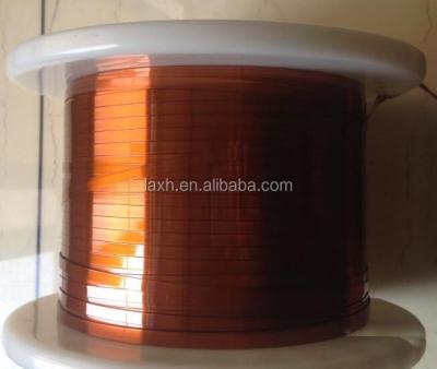 China Heating Size 0.25*7.50mm Enameled Flat Copper Wire for sale