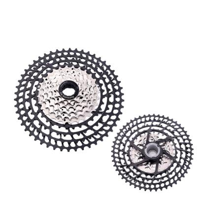 China Steel SUN 10 Speed ​​Black Ultralight MTB Bicycle Flywheel 11-50T Cassette Drop Part For GX Hg Shimano Mountain Bike Flywhe for sale