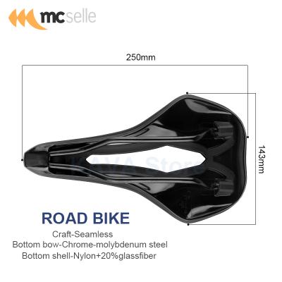 China ORIGINAL DESIGN Comfortable Waterproof Bicycle Saddle Leather Bicycle Saddle Bags 1289 Racing Saddle for sale