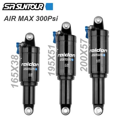 China SUNTOUR MTB Mountain Bikes Air Rear Shock 165mm 190mm 200mm Mountain Bike Air Shocks With Lockout Suspension Air Shock Absorber for sale