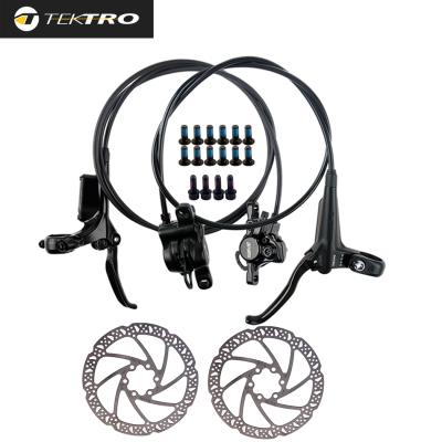 China TEKTRO M285 800/1500mm Brakes 160/180/203mm Rotor Mountain Bike Front/Rear Brake MTB Bike Hydraulic Disc Brake 20