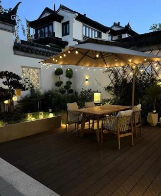 China Uv Resistant Outdoor Wpc Decking Slip Resistant for Safe and Stylish Flooring for sale