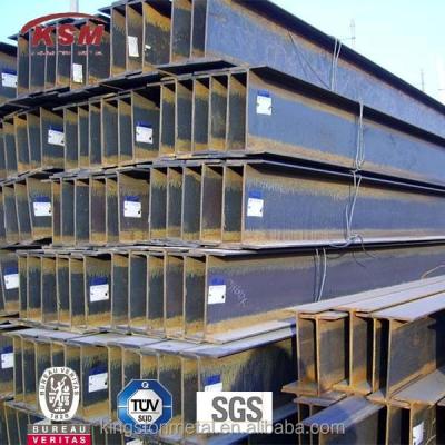 China Construction MS steel H beam in 6m long q345 for sale