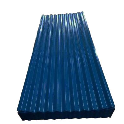 China Roofing Construction Color Galvanized 24 Gauge Corrugated Steel Roofing Sheets for sale