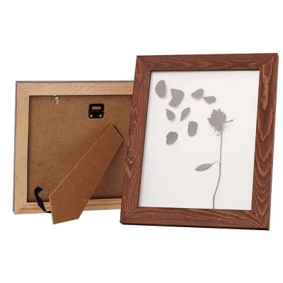 China Hot Selling Simple Wooden Art Photo Picture Frame For Bedroom for sale