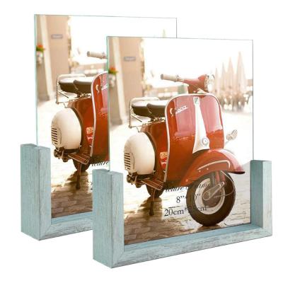 China New Simple Wooden Art Design Wooden Photo Frame For Bedroom for sale