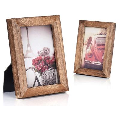 China Simple wood art in stock wood photo frame for bedroom for sale