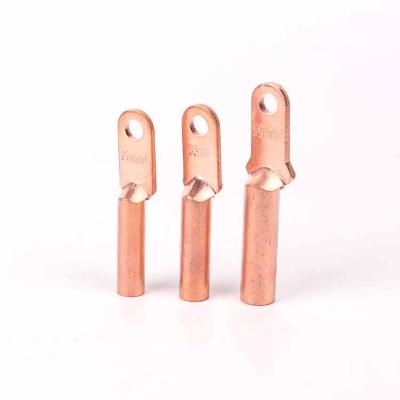 China Wire Connecting DT Cooper Naked Tinned Terminal Cable Hook Wire Crimp Terminal Grounding Shovel Lifting Hooks Cable Hooks and Copper Ferrule for sale