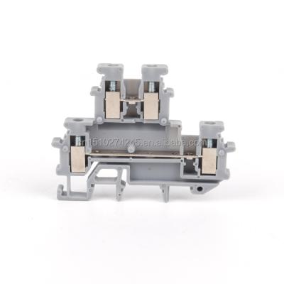 China Black Straight Pluggable Din Rail PC MBKKB2.5 Pullout Type Universal Terminal Block Terminal Block for sale