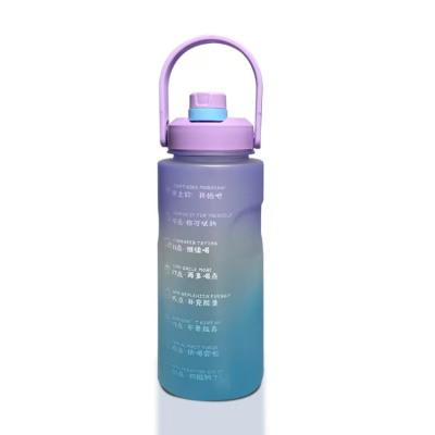 China CLASSIC CLASSIC customize motivational water bottle aquaflask bottle with time marker plastic bottles for sale