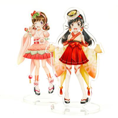 China Customized High Quality Anime Customized Clear Acrylic Display Standee for sale