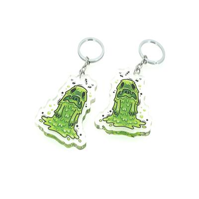 China Anime Free Sample Best Quality Anime Acrylic Offset Printing Acrylic Key Chain Key Chain Art or Key Chain for sale