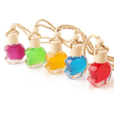 China Wholesale High Quality Empty Hardness Bottles 5ml Car Air Freshener With String for sale