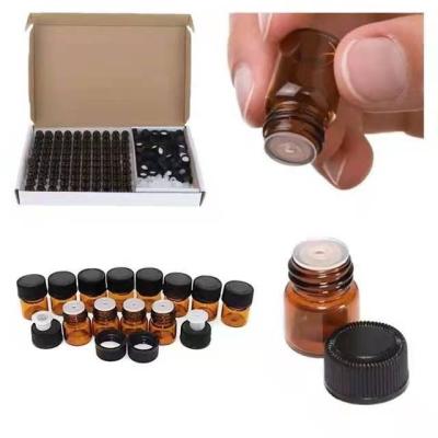 China Quality Guaranteed Mini Sample Cosmetic Glass Cosmetic Test Vials Tubular Glass Vials With Screw Cap for sale