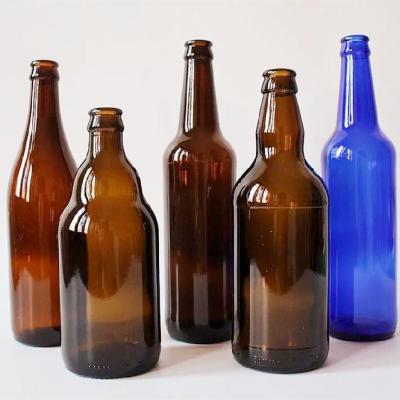 China Hardness 300ML 330ML BROWN AMBER GLASS BEER BOTTLE BOTTLE 30CL 33CL BEER WHOLESALE for sale